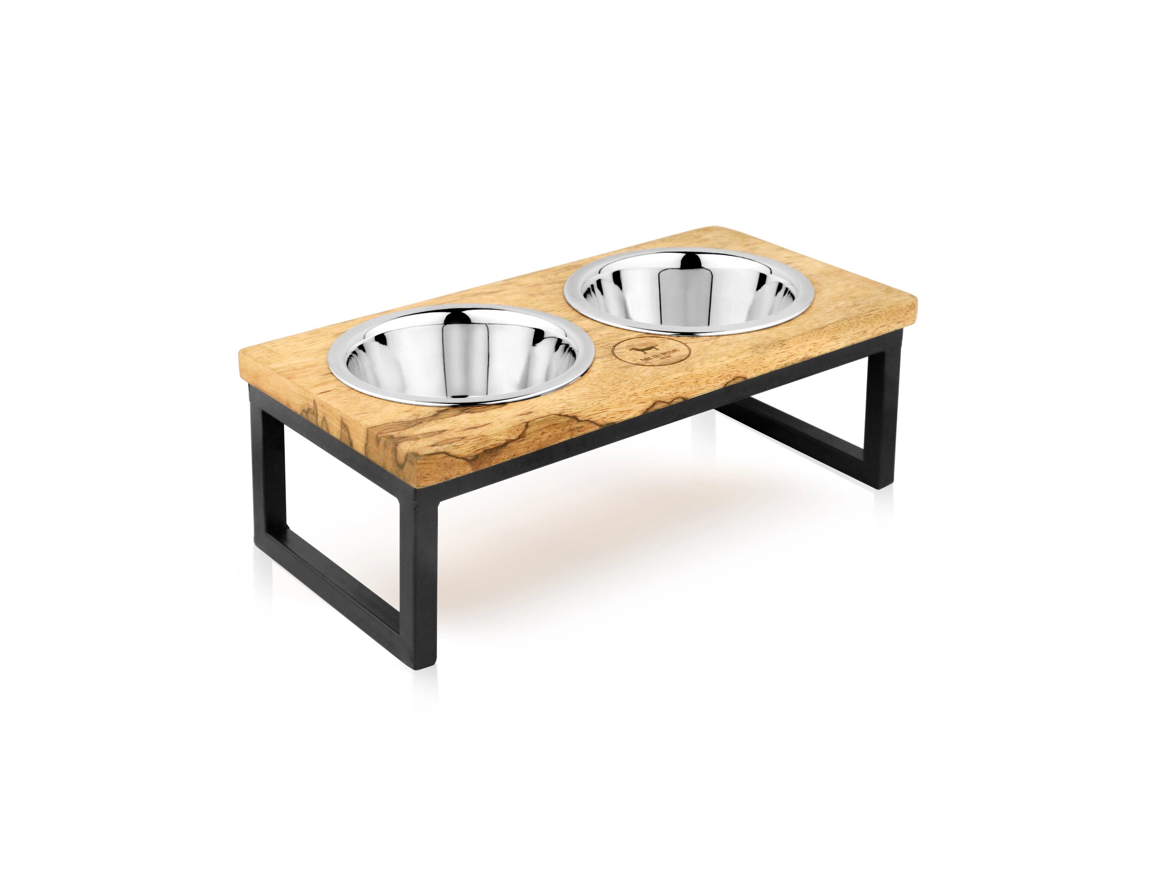 Elevated Double Dog Bowl Set – Non-Slip Feeding Station