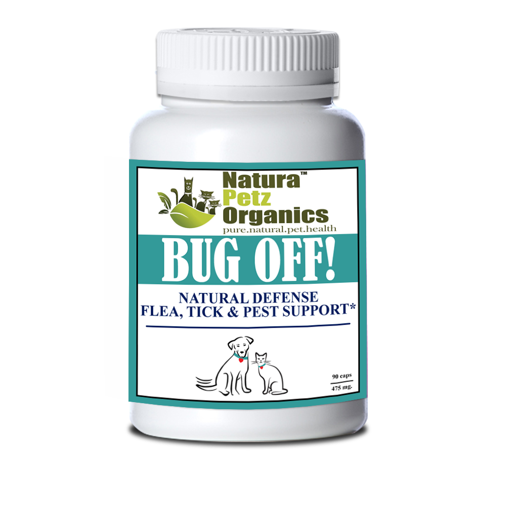 Bug Off Natural Defense Max* Flea, Tick & Pest Defense* Dogs, Cats Horses