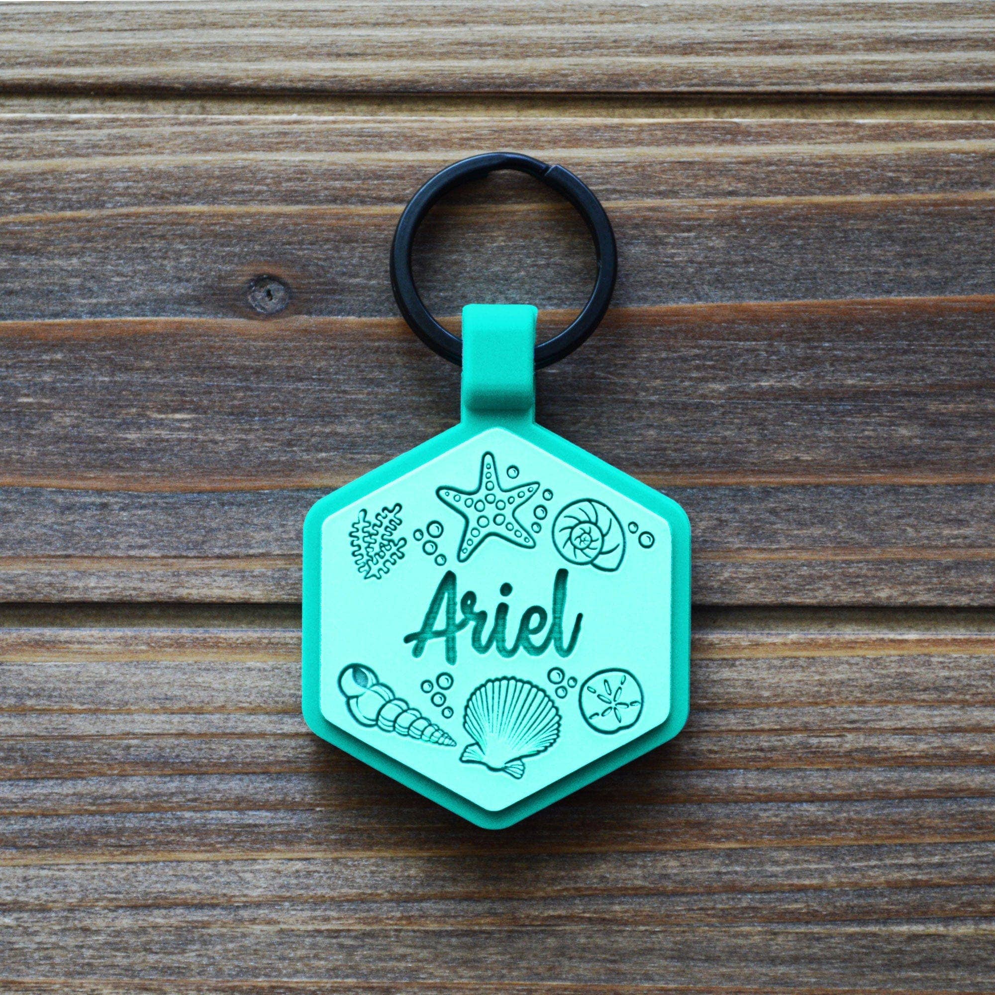 Under the Sea Silicone Id Tag