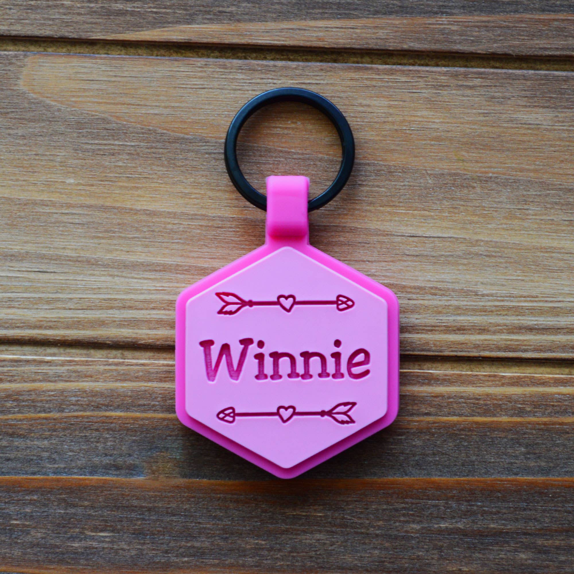 Wild One Silicone Dog Id Tag