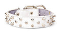 3/8 Inch Wide Spiked Leather Collars