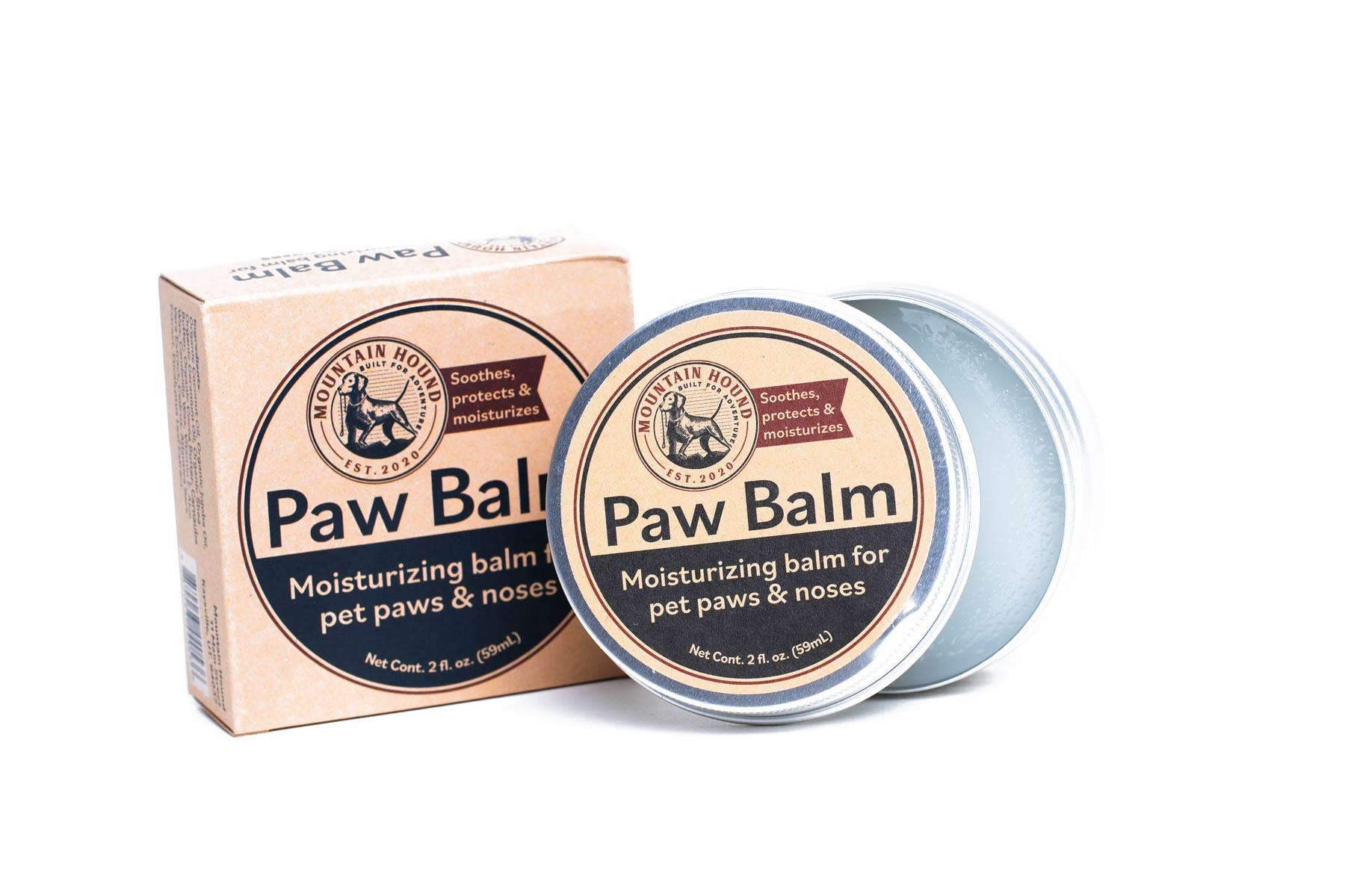 Natural Dog Paw Balm Cream & Lotion - Protect & Moisturizes