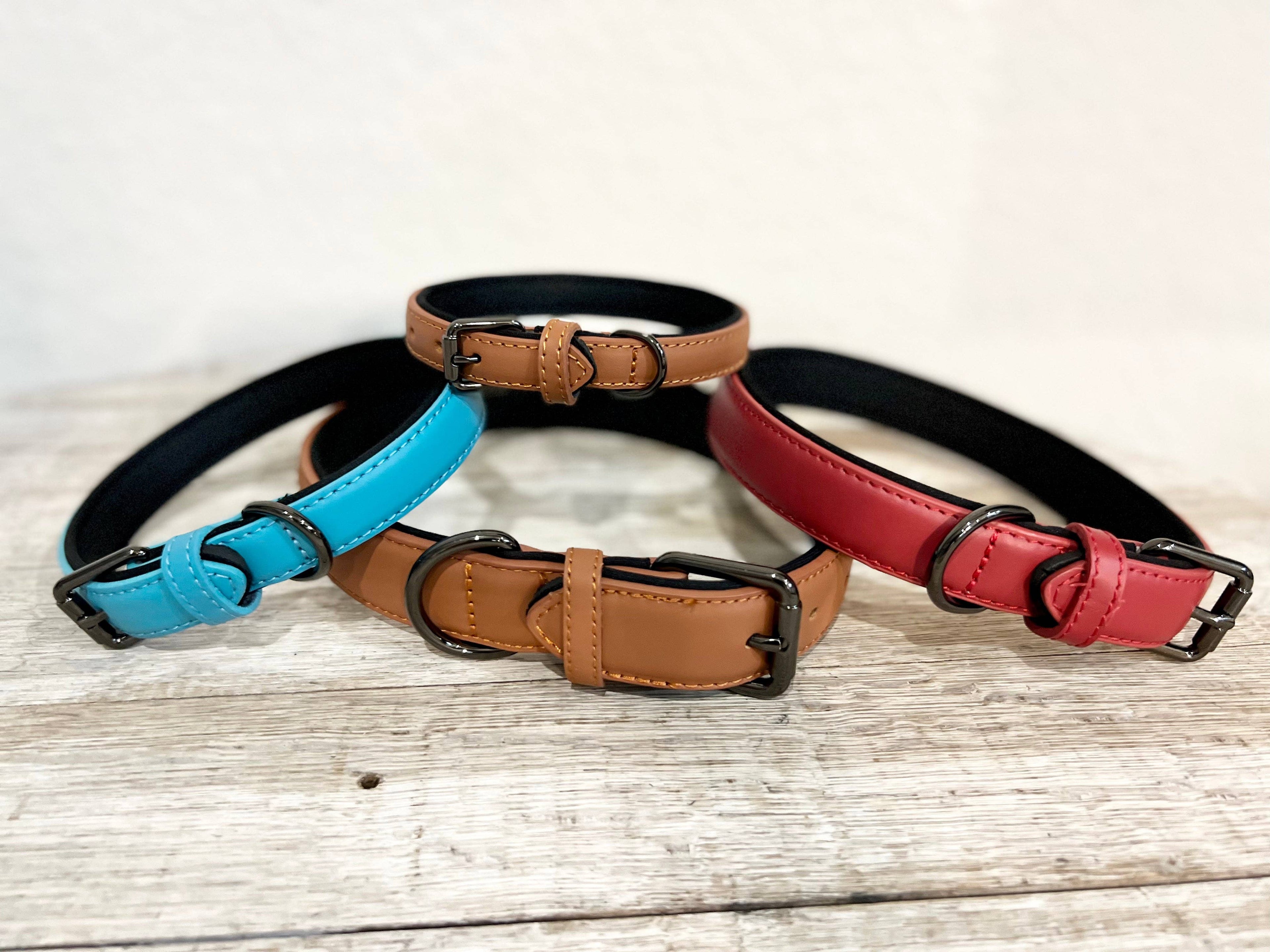 Genuine Leather Dog Collar Blank