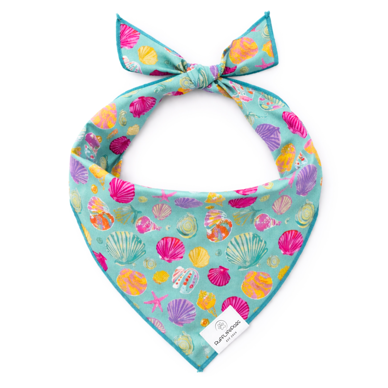Seashell Dog Bandana