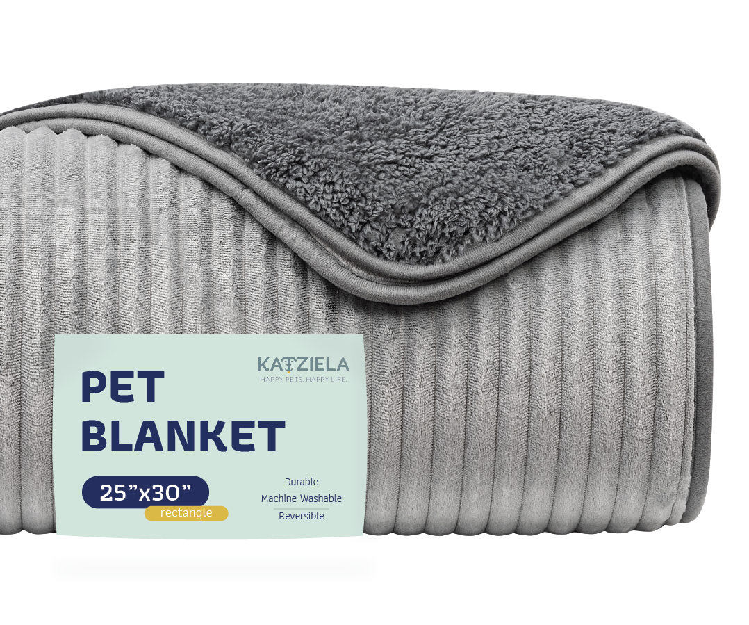 Premium Waterproof Sherpa Soft Throw Blanket For Dog & Cat