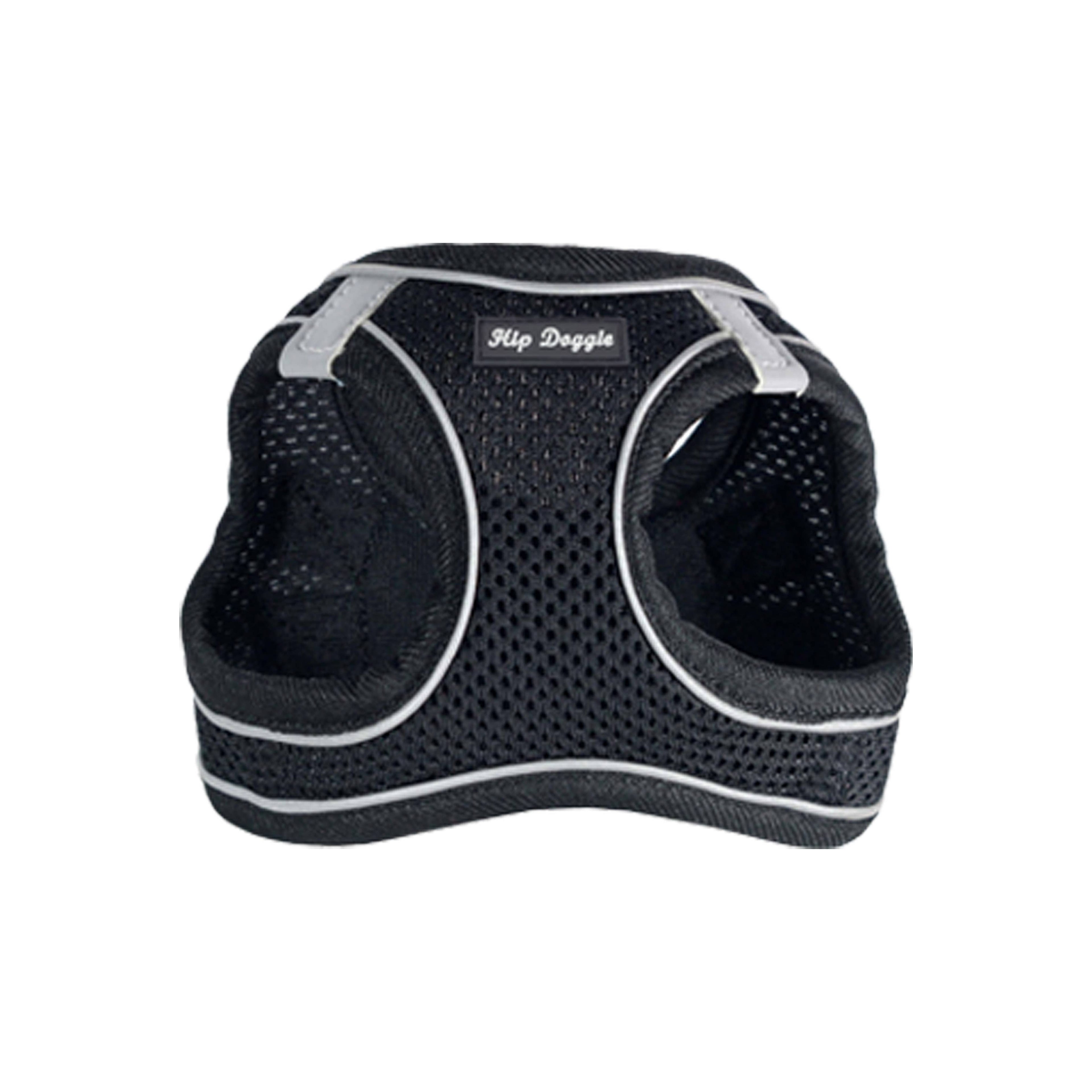 Hip Doggie -  Ez Step-in Harness Vest - Black