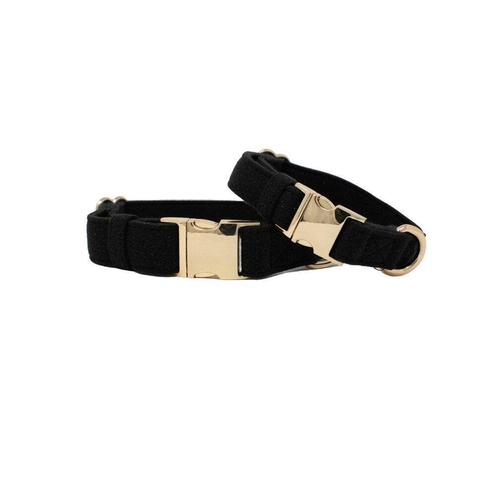 Ryan Dog Collar   Black Dog Collar   Dog Collar