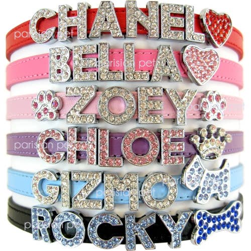 mm Matte Collars For Slide Letters and Charms