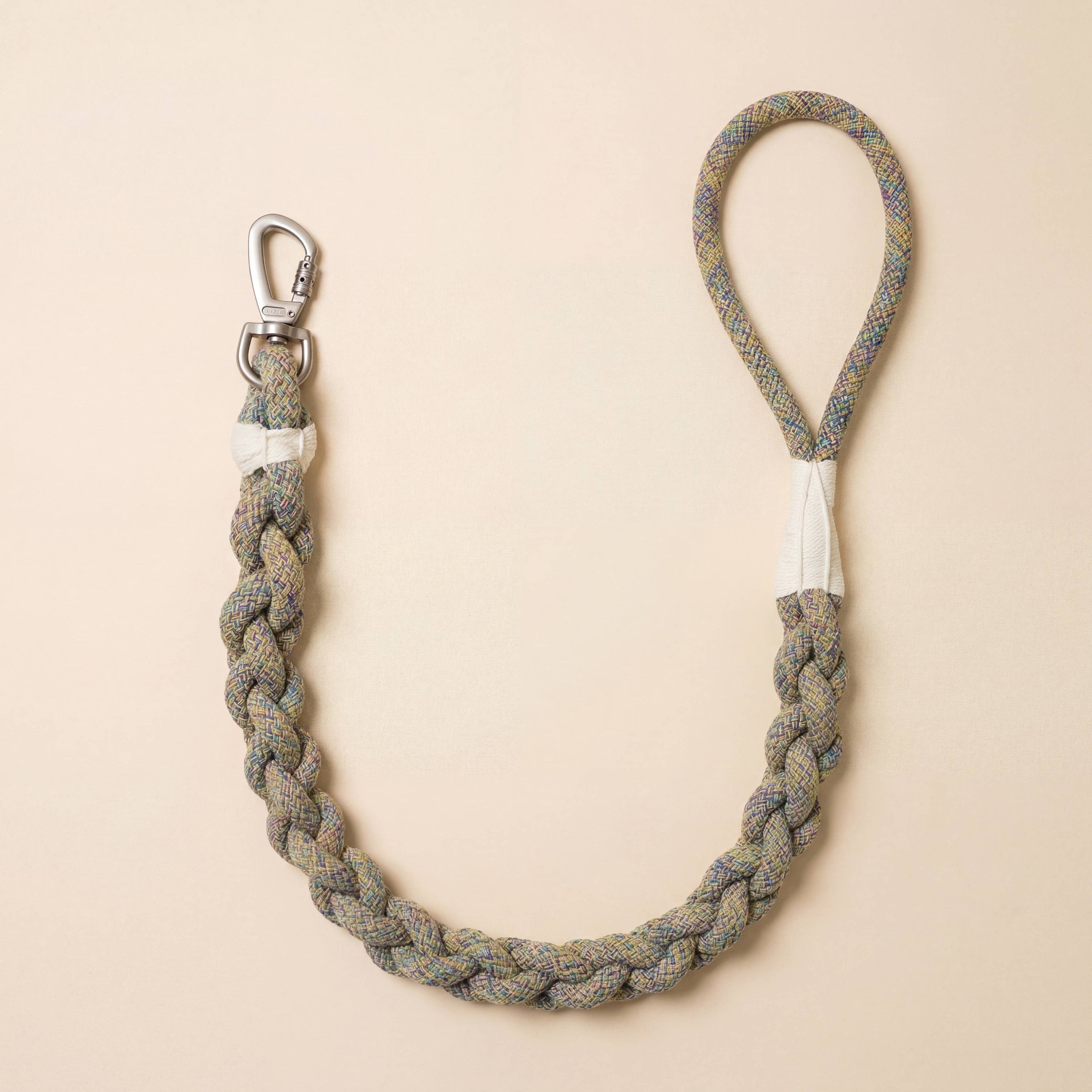 Handcrafted Moss Trail Dog Leash   Sustainable