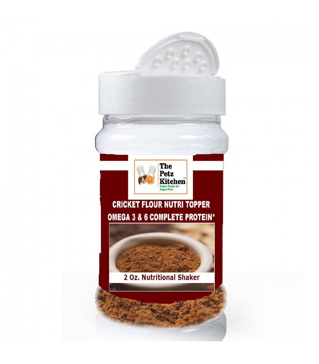 Cricket Flour Omega 3 & 6 Complete Protein* Eco-Conscious Usda Organic Cricket Flour* the Petz Kitchen™ - Organic & Human Grade Ingredients For Home P