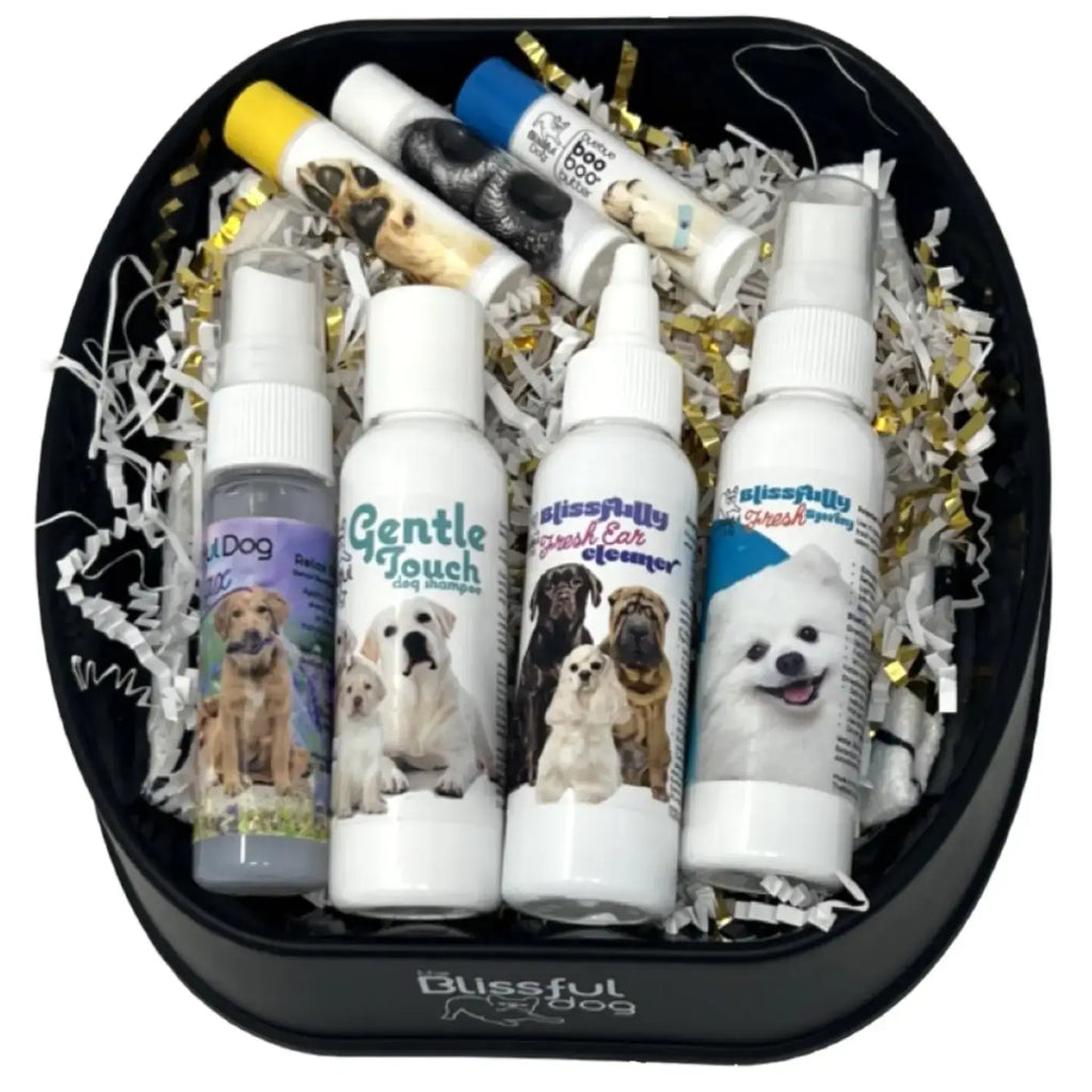 Blissful Dog Care Kit – Shampoo, Sprays & Butters Gift Set image 2