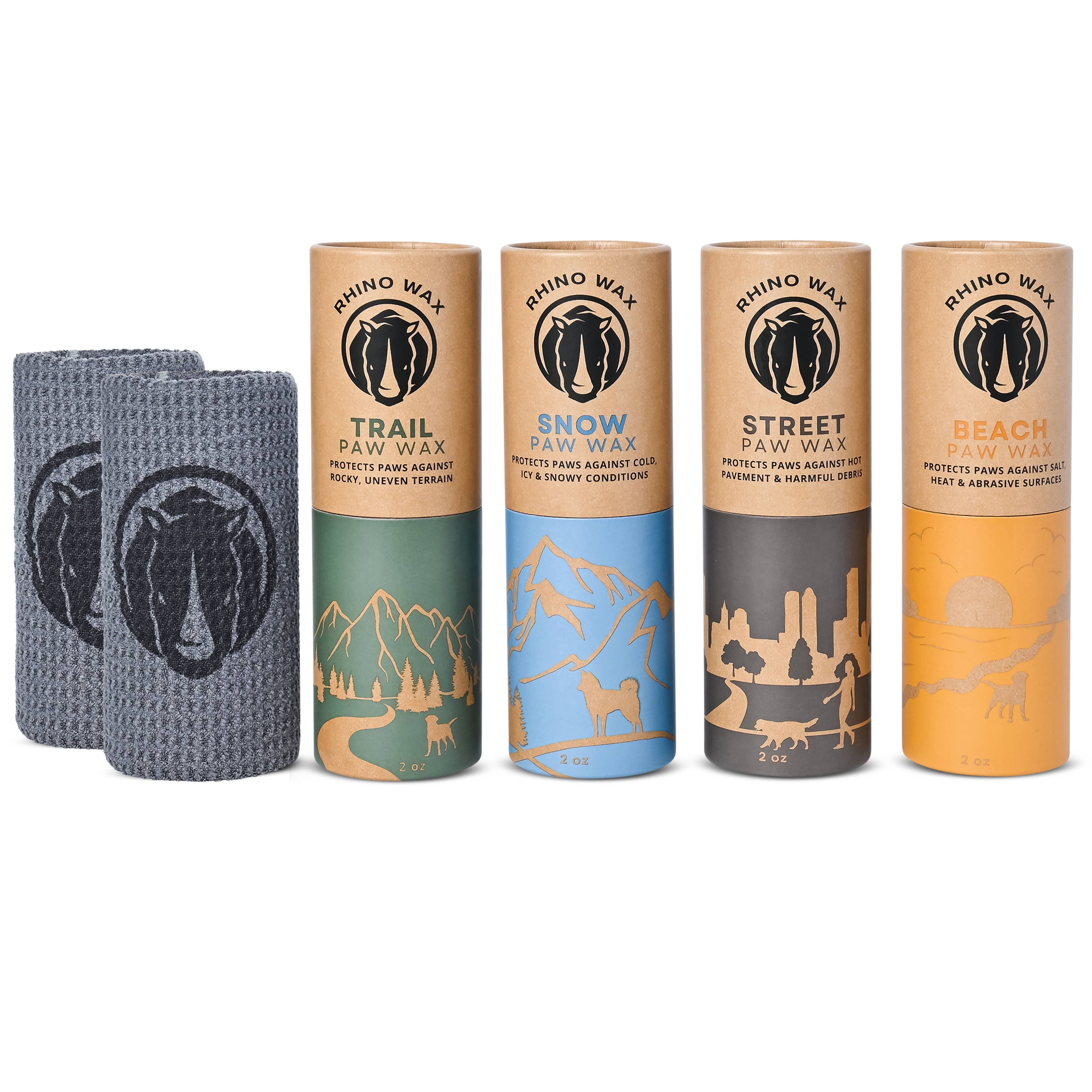 Dog All-Terrain Paw Wax Kit - 6 Pieces