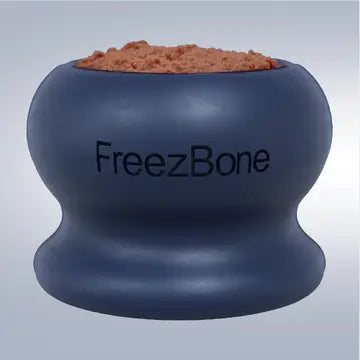 Freezball Fillable Pet Chew Toy – 100% Natural Rubber - Navy Blue, Large – up to 40 lb dogs image