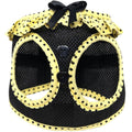 American River Polka Dot Dog Harness - Yellow & Black