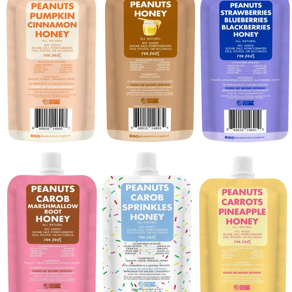 Dog Peanut Butter Squeeze Pack – 4 oz (Buddy Budder Flavors) image 3