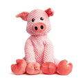 Floppy Pig Plush Squeaker Dog Toy image 0