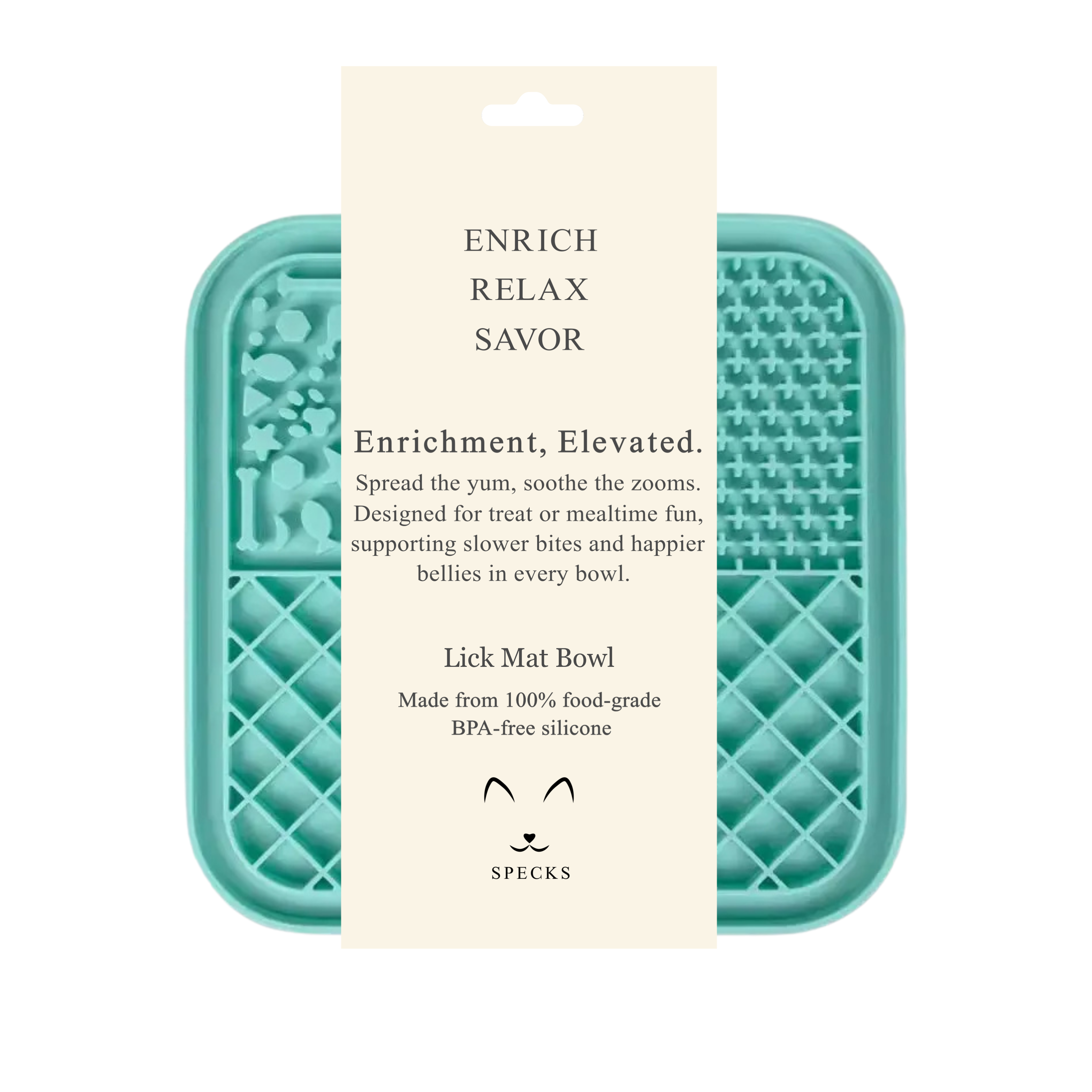 Paws & Stars Pet Lick Mat - Multiple Colors