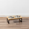 Elevated Double Dog Bowl Set – Non-Slip Feeding Station