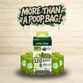 Unscented Countdown Rolls, Plant-Based Dog Poop Bags
