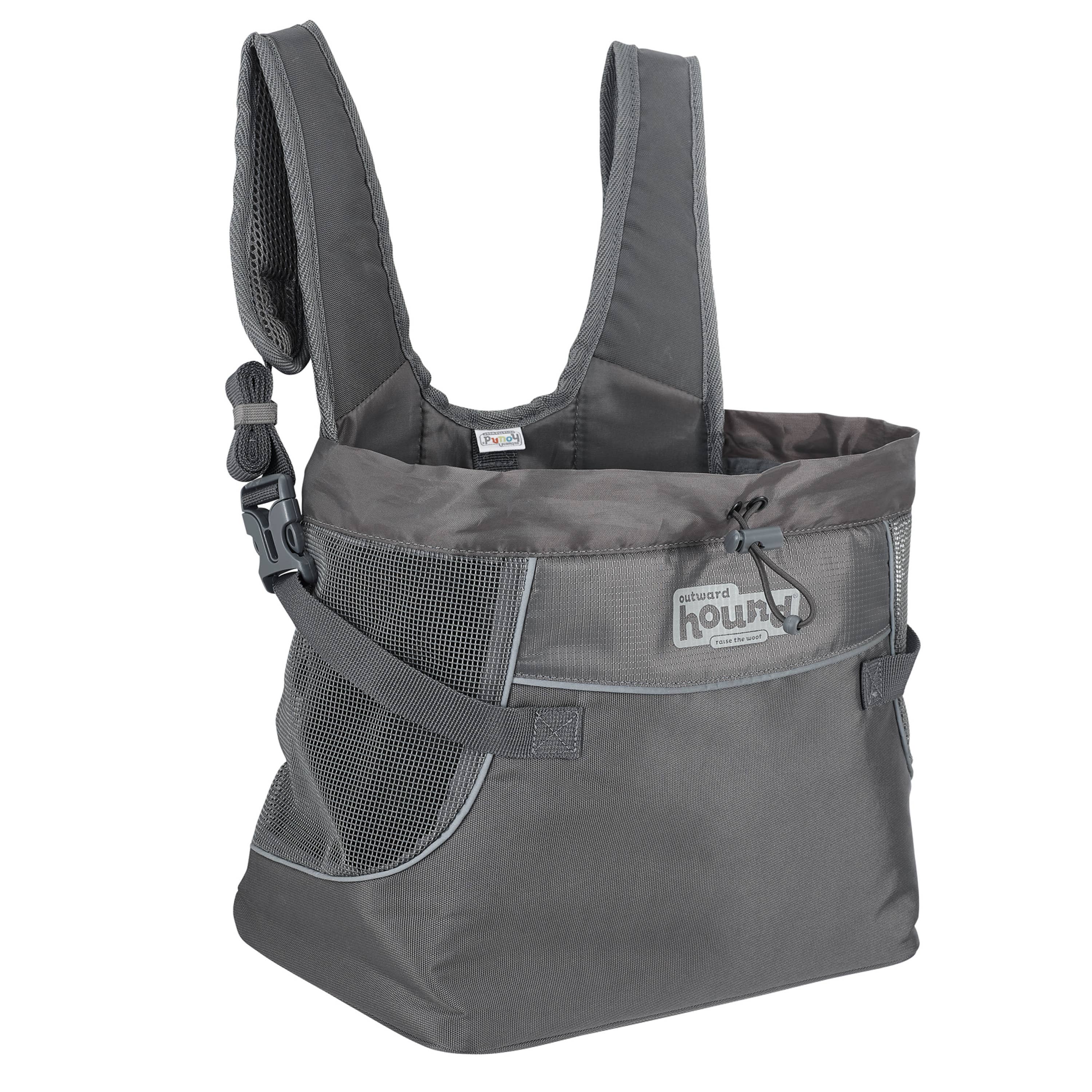 Outward Hound Puppak Dog Front Carrier Small Grey
