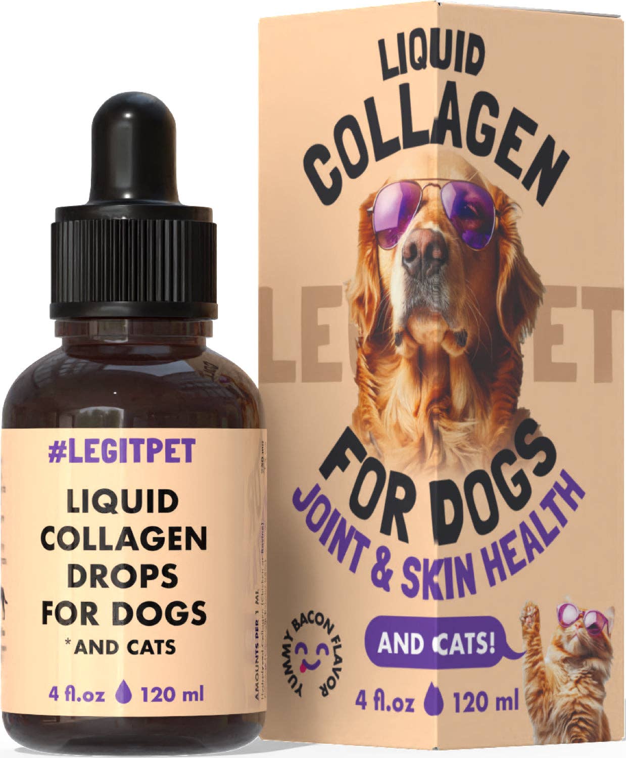 Liquid Collagen For Dogs & Cats Support Hip & Joint