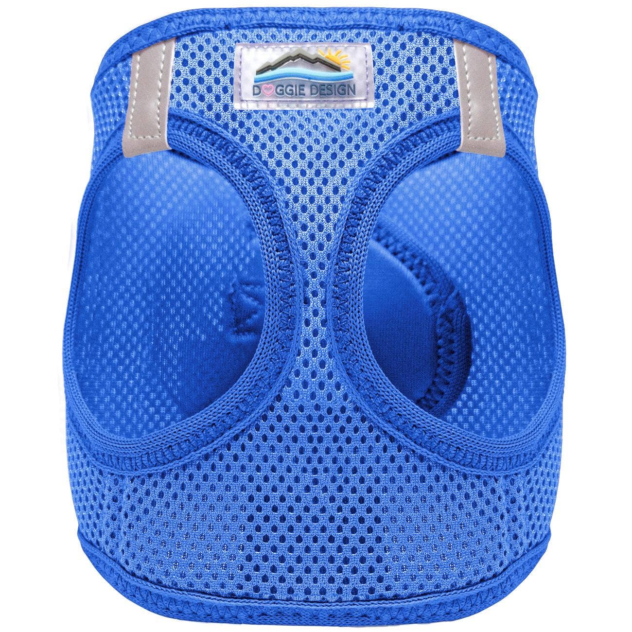 American River Solid Dog Harness - Cobalt Blue