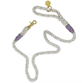 Magnolia Rope Dog Leash   Dog Leash   White Leash