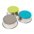 Messy Mutts Heavy Stainless Bowl Removable Silicone Base Med