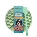 Buddy Budder Lick Mat + Spatula Set with Suction Base image 1