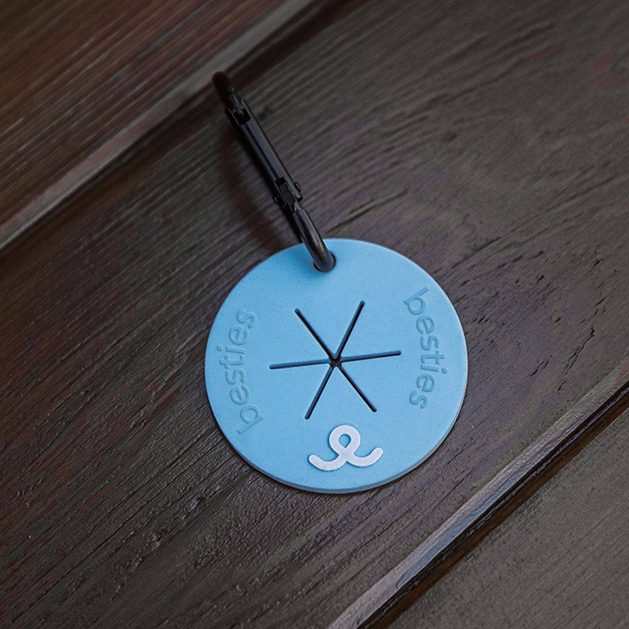 Sky Blue Poop Bag Holder