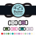 Slim Slide-On Silicone Pet Id Tag   Design Your Own