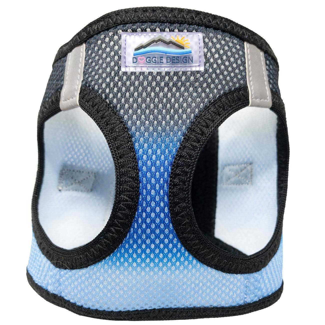 American River Ombre Dog Harness - Midnight Sky