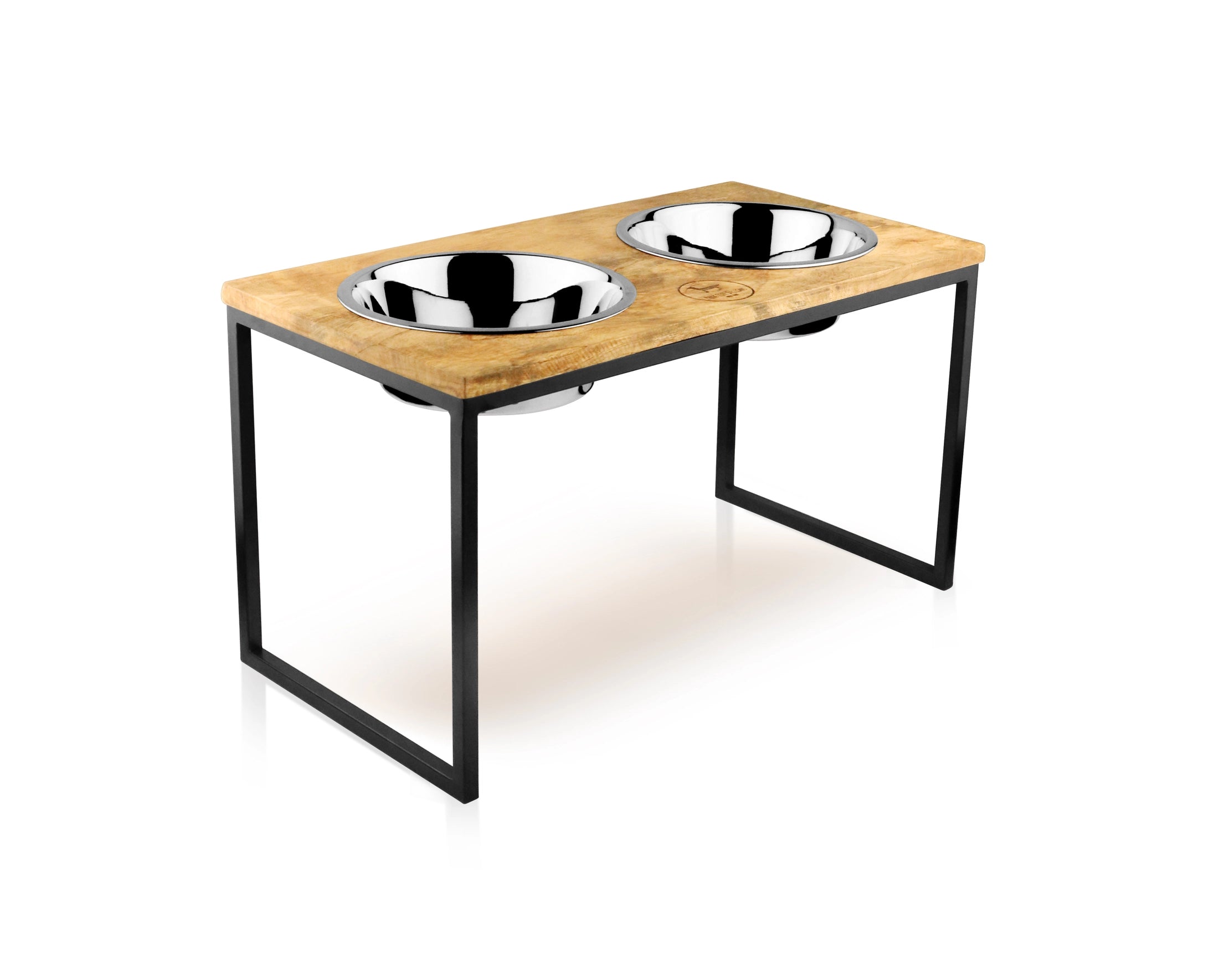 Elevated Double Dog Bowl Set – Non-Slip Feeding Station