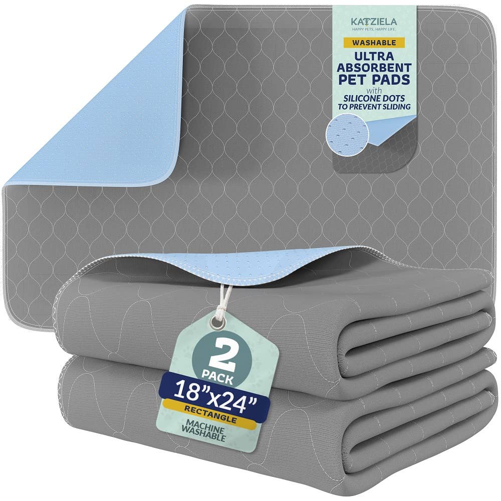 Katziela Quick-Drying Washable Pee Pads For Dogs Waterproof