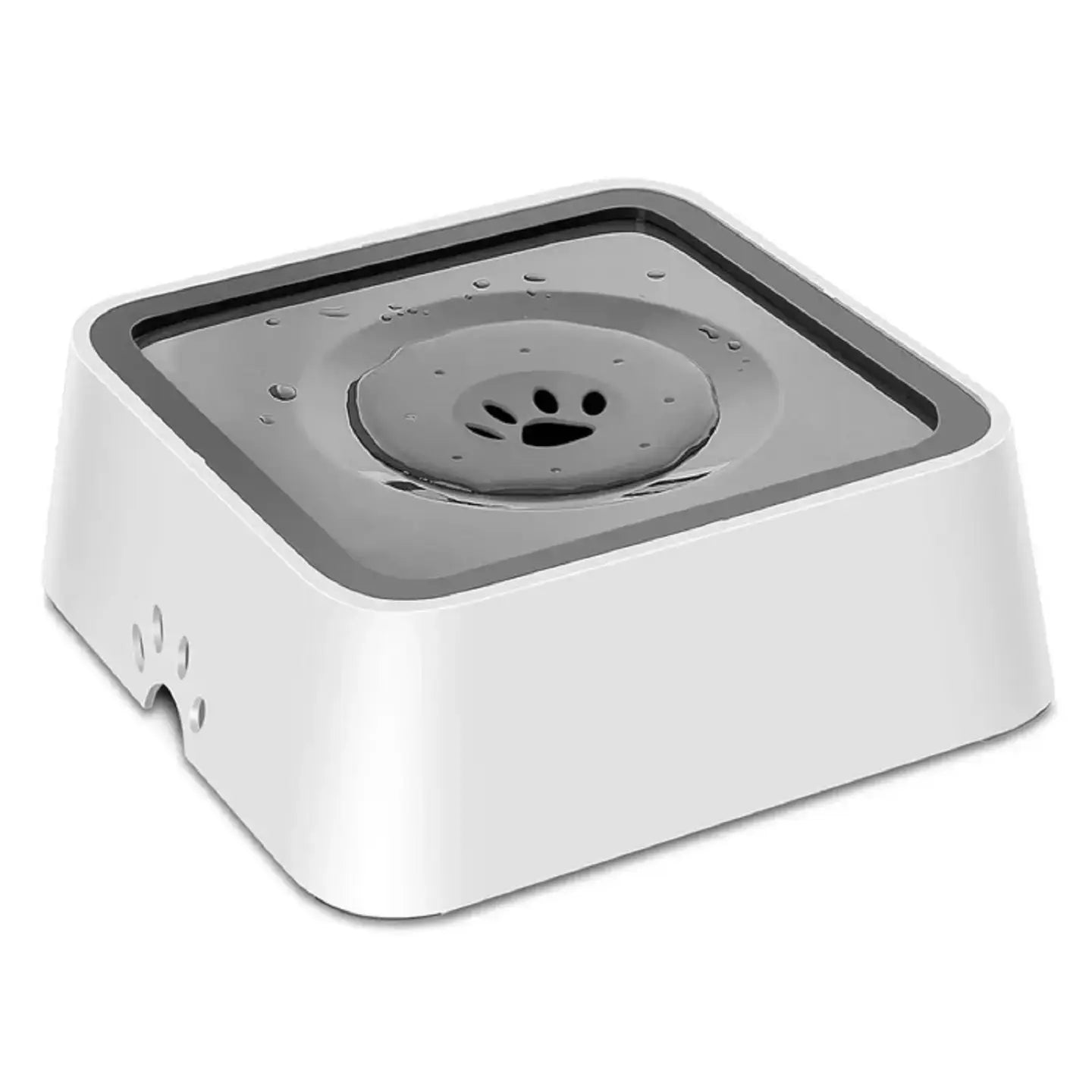 Katziela No-Spill Dog & Cat Water Bowl – 35 oz Slow Feeder image 0