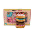 FabDonuts Box of Doughnuts Plush Squeaker Dog Toys – Set of 6 image 0