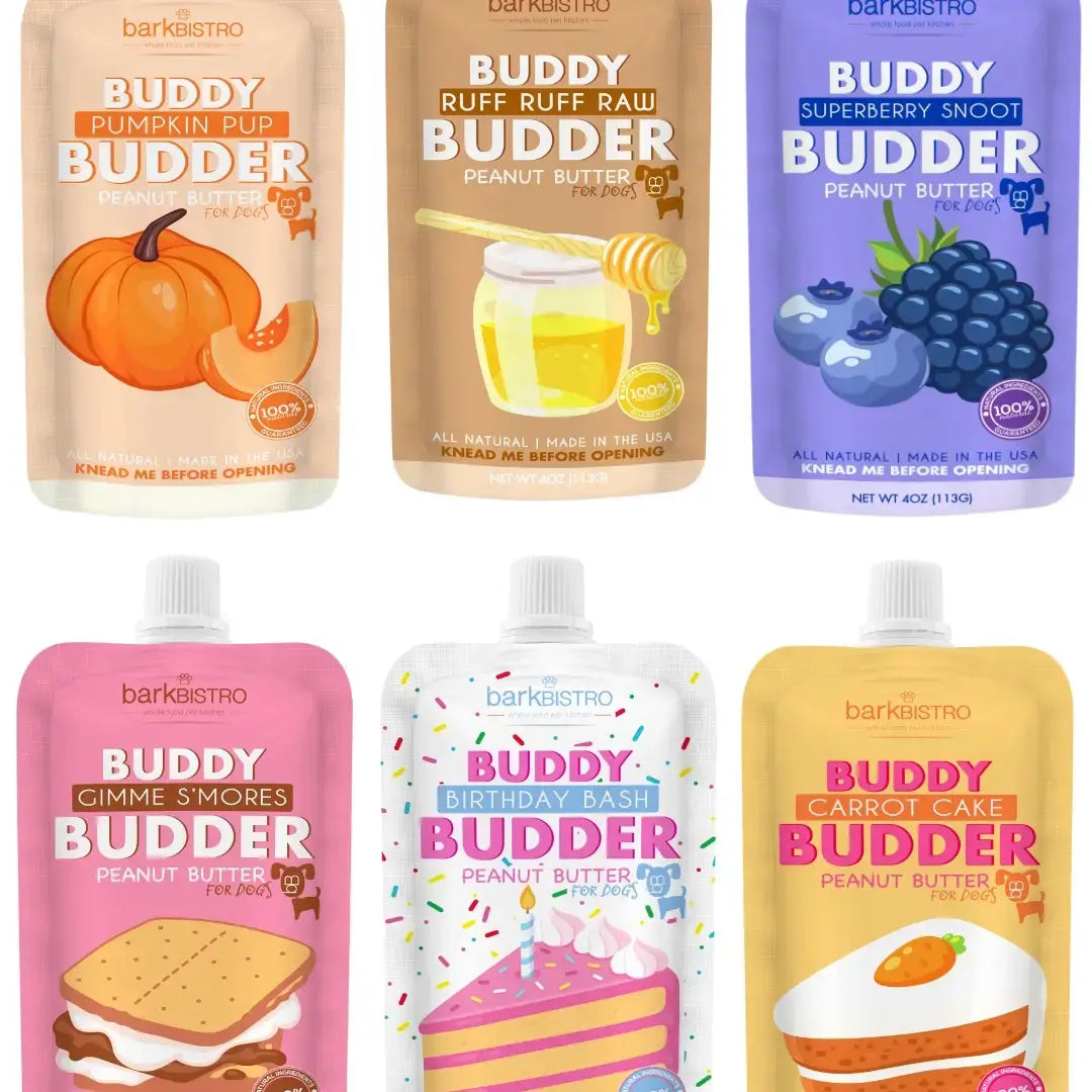 Dog Peanut Butter Squeeze Pack – 4 oz (Buddy Budder Flavors) image 2