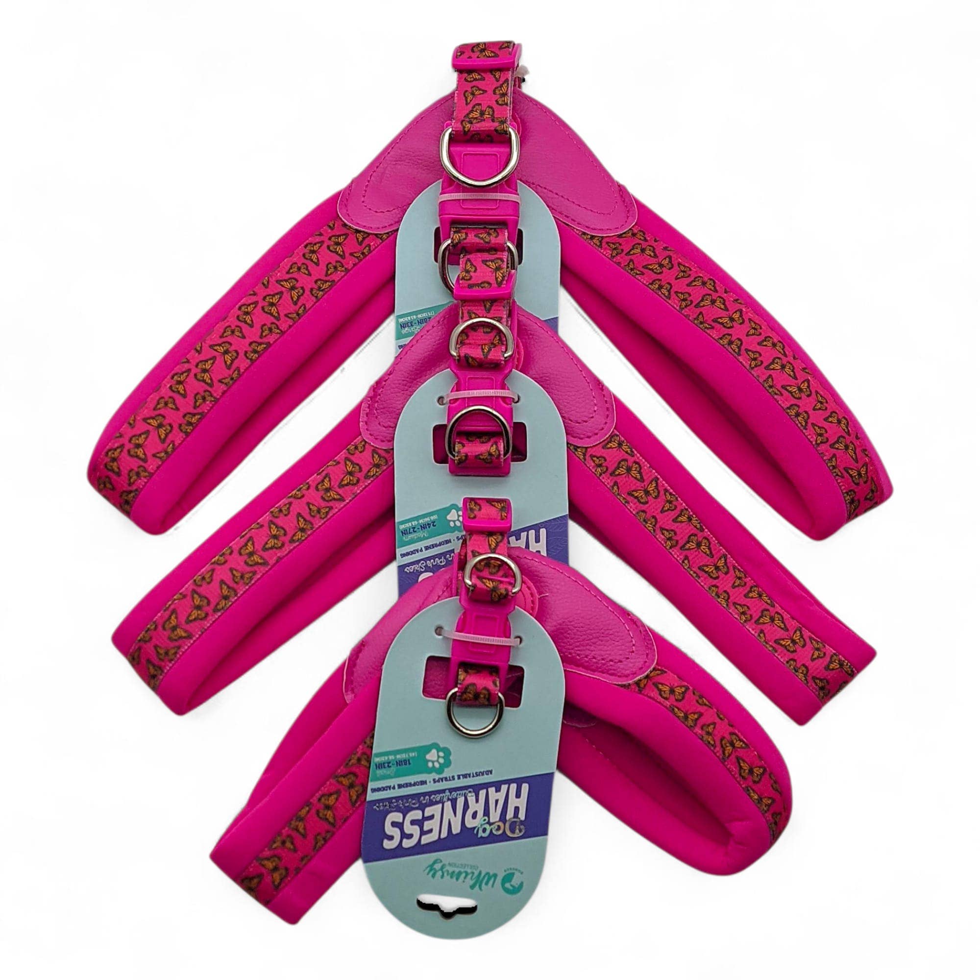 Easy Fit Pink Dog Harness – S/M/L Assorted