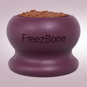 Freezball Fillable Pet Chew Toy – 100% Natural Rubber - purple, Small – up to 25 lb dogs image