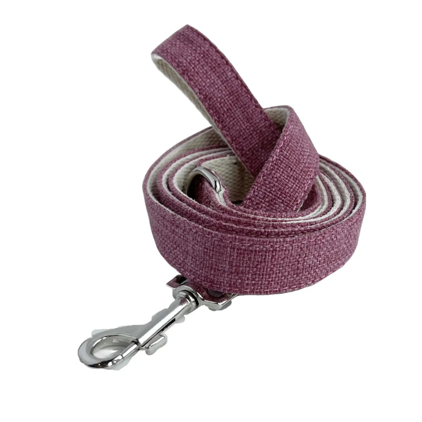 Organic Hemp 4 Foot Leash - Nantucket Red, large - 1" wide x 60" long image
