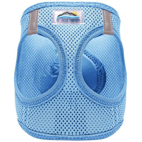 American River Solid Dog Harness - Light Blue