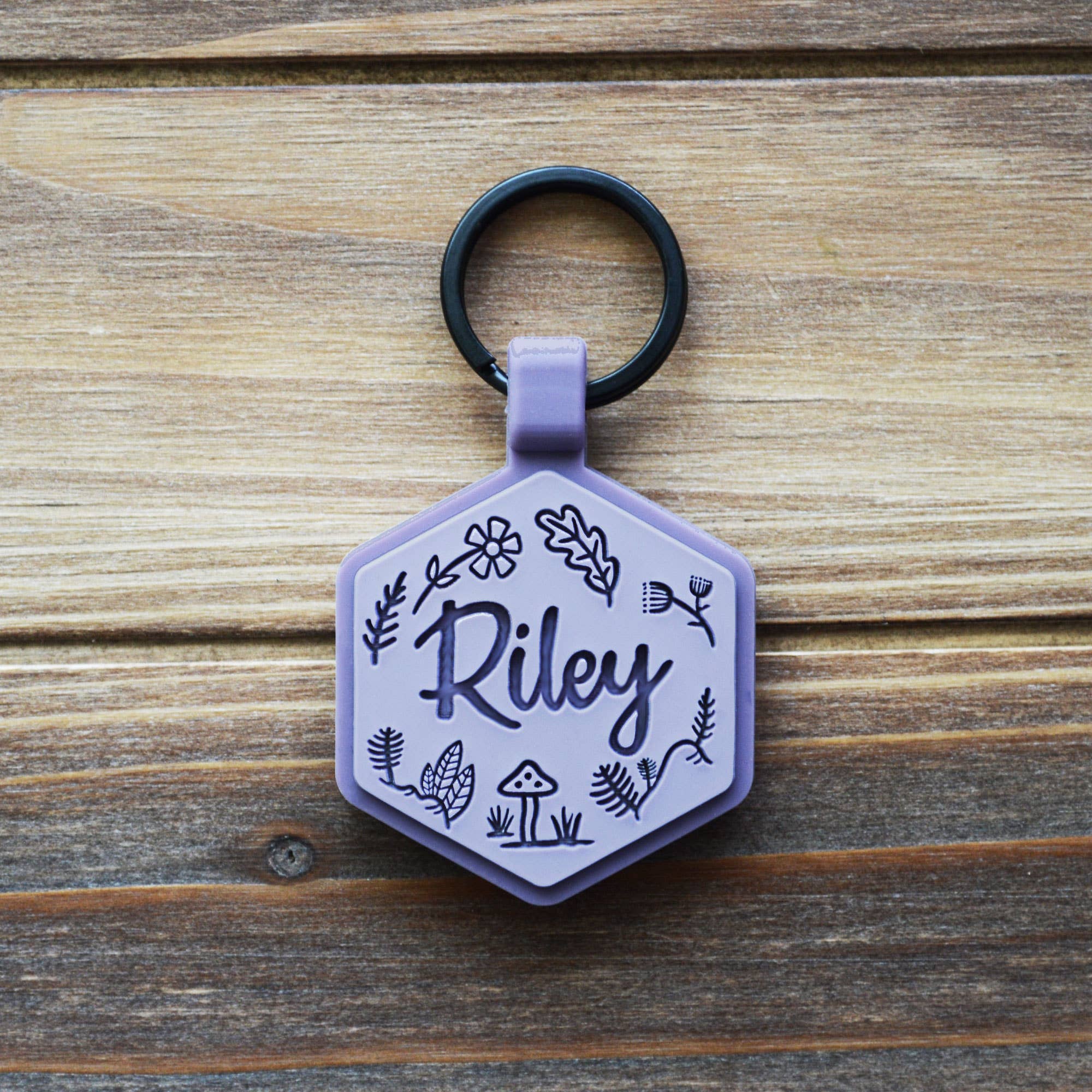 Woodland Silicone Dog Id Tag