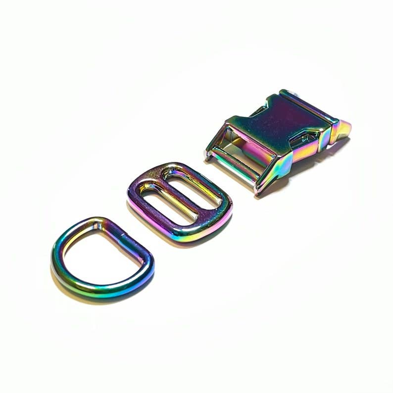 Diy Dog Collar Hardware (Buckle, Tri Glide, D Ring)