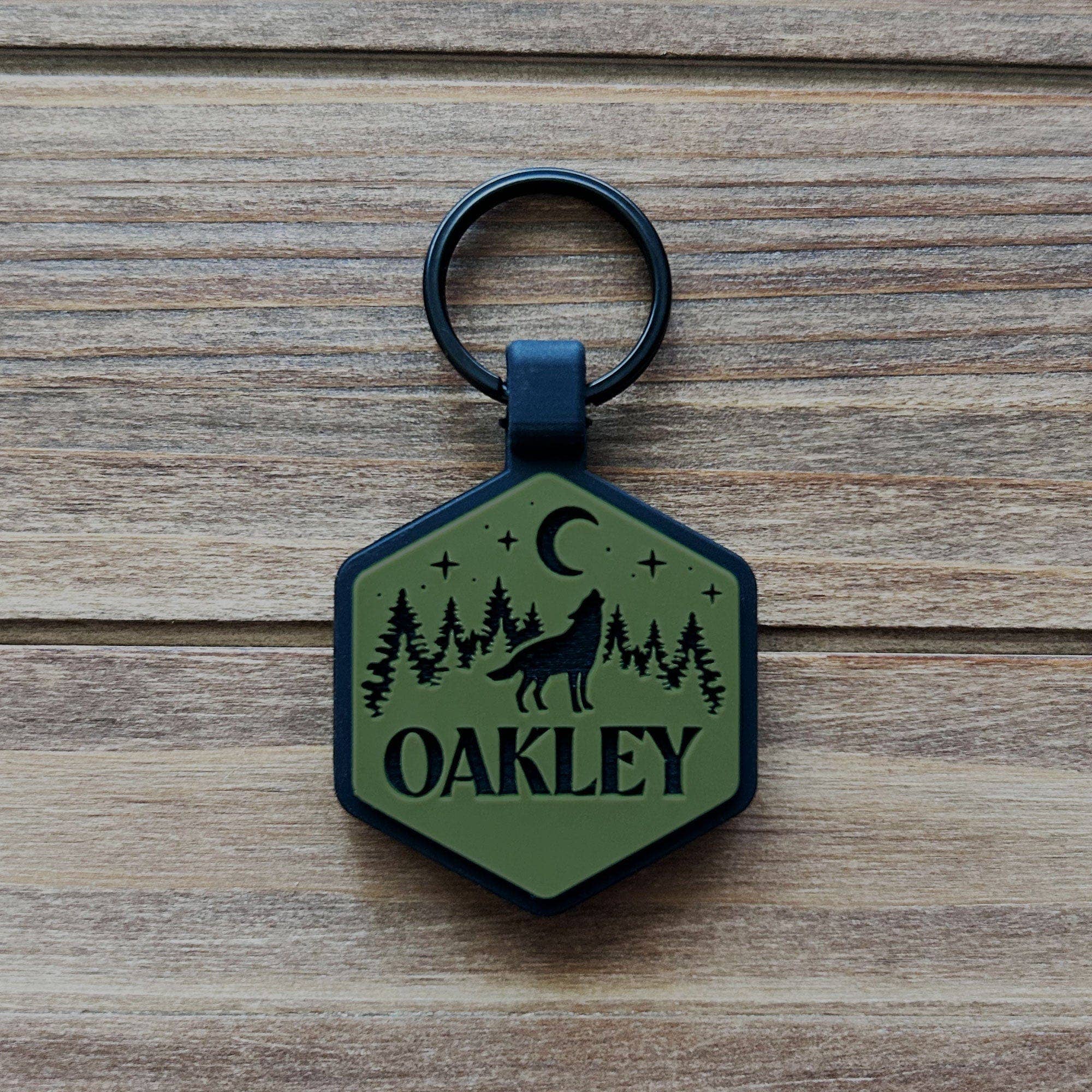 Stay Wild Silicone Id Tag