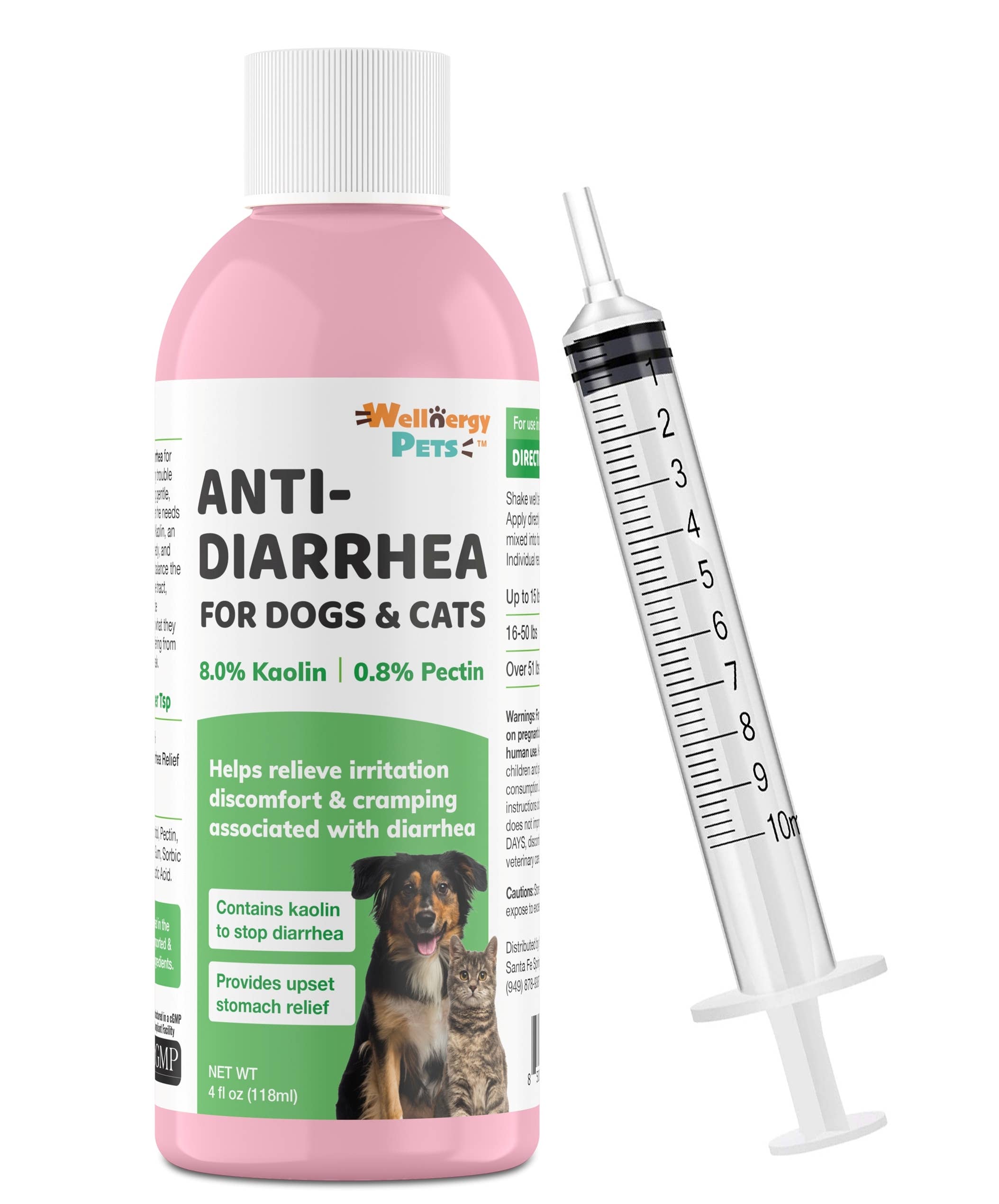 Anti-Diarrhea For Dogs and Cats (Syringes Included)