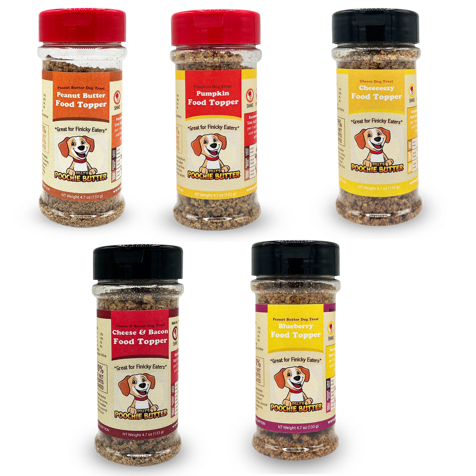 Dog Food Topper & Sprinkle Meal Enhancer 3.7oz