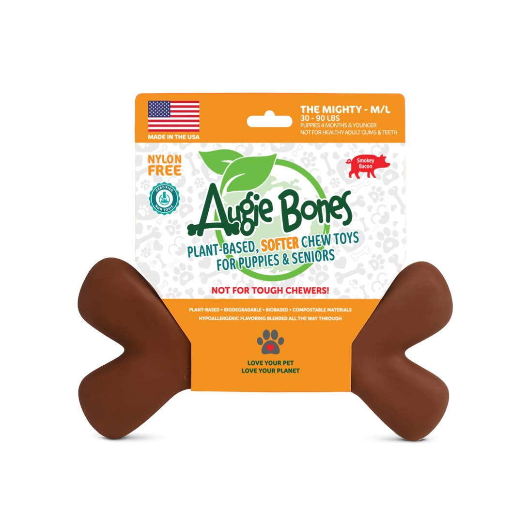 The Mighty - No Nylon!  Softer Chew Toys For Puppies