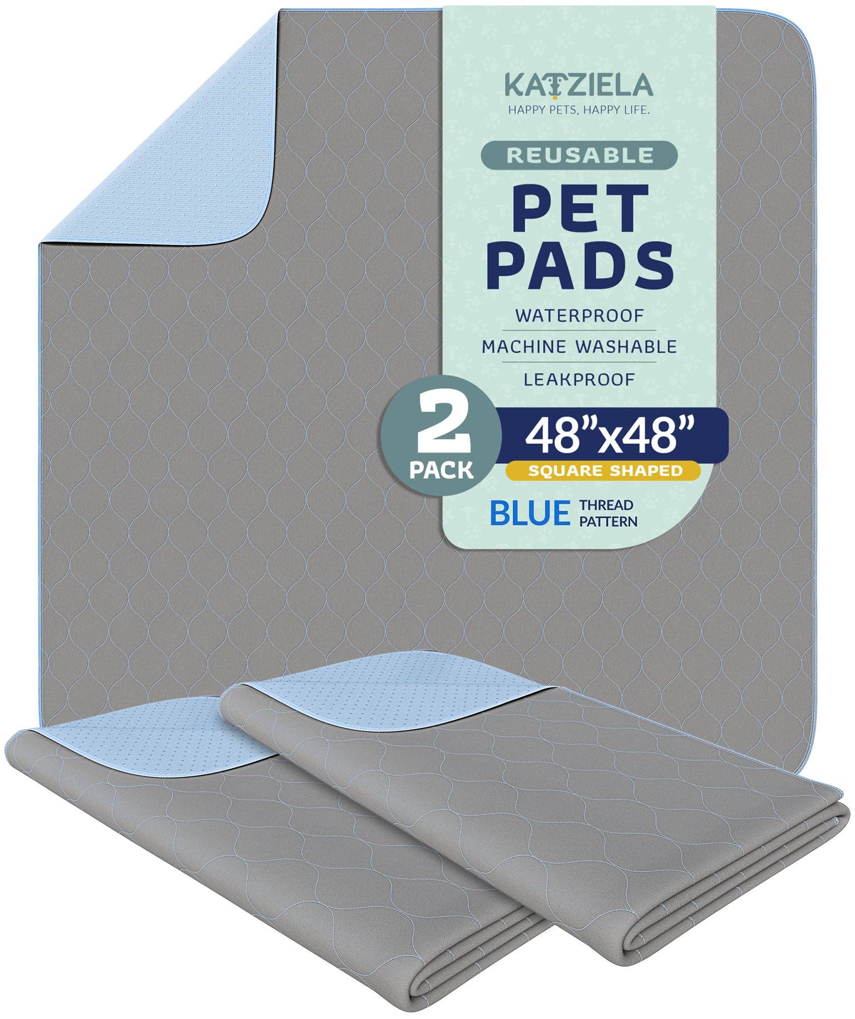 Reusable Washable Pee Pads For Dogs Cats & Humans Waterproof