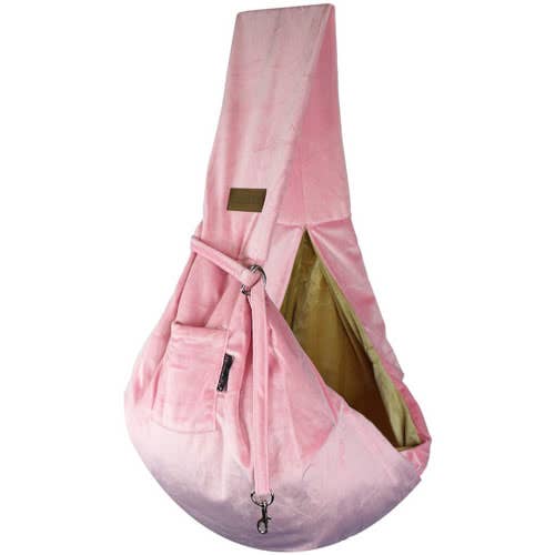 Sling Carrier Pink – Easy Carry Shoulder Bag For Pets
