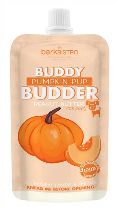 Dog Peanut Butter Squeeze Pack – 4 oz (Buddy Budder Flavors)